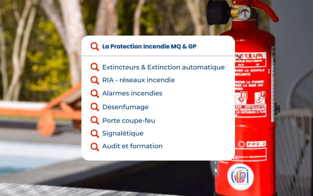 Nos services en sécurité incendie